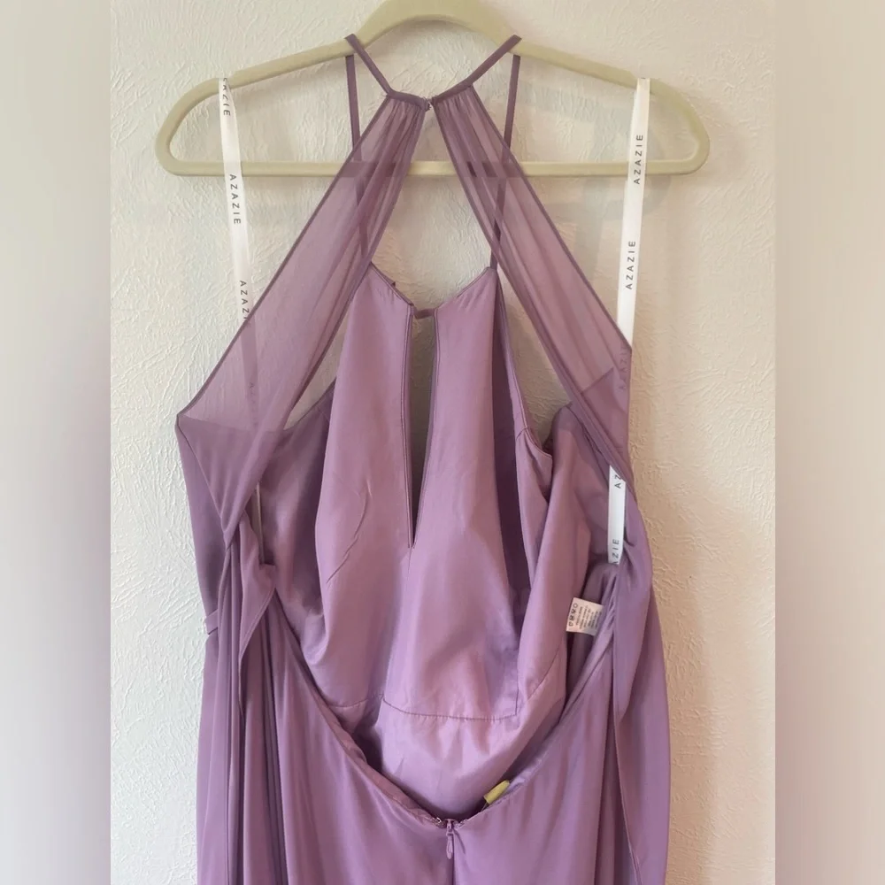 Azazie | Evaleen Bridesmaid Dress | Size A22 | Wisteria - Picture 8 of 9